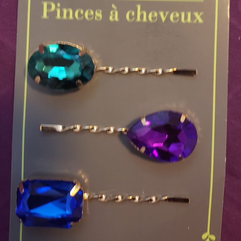 Rhinestone Bobby Pins